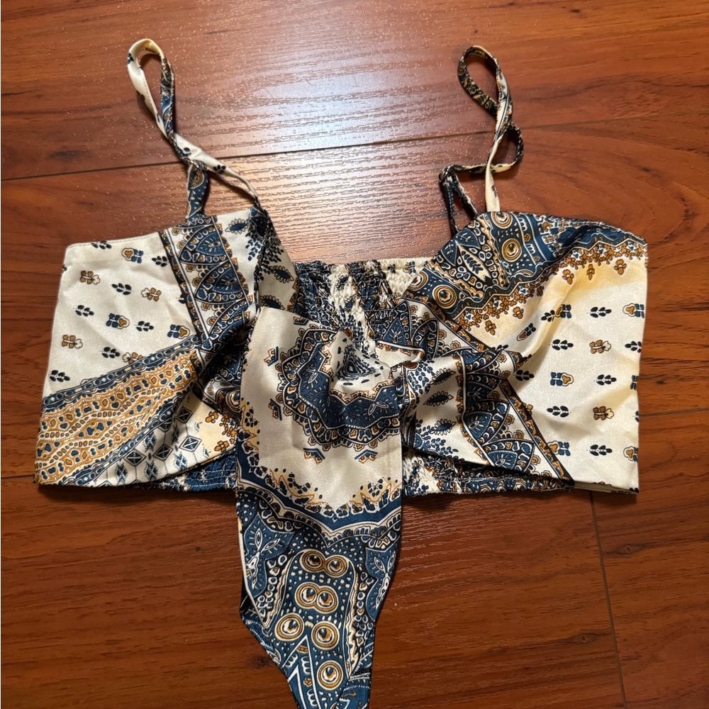 Bohemian Print Women's Top